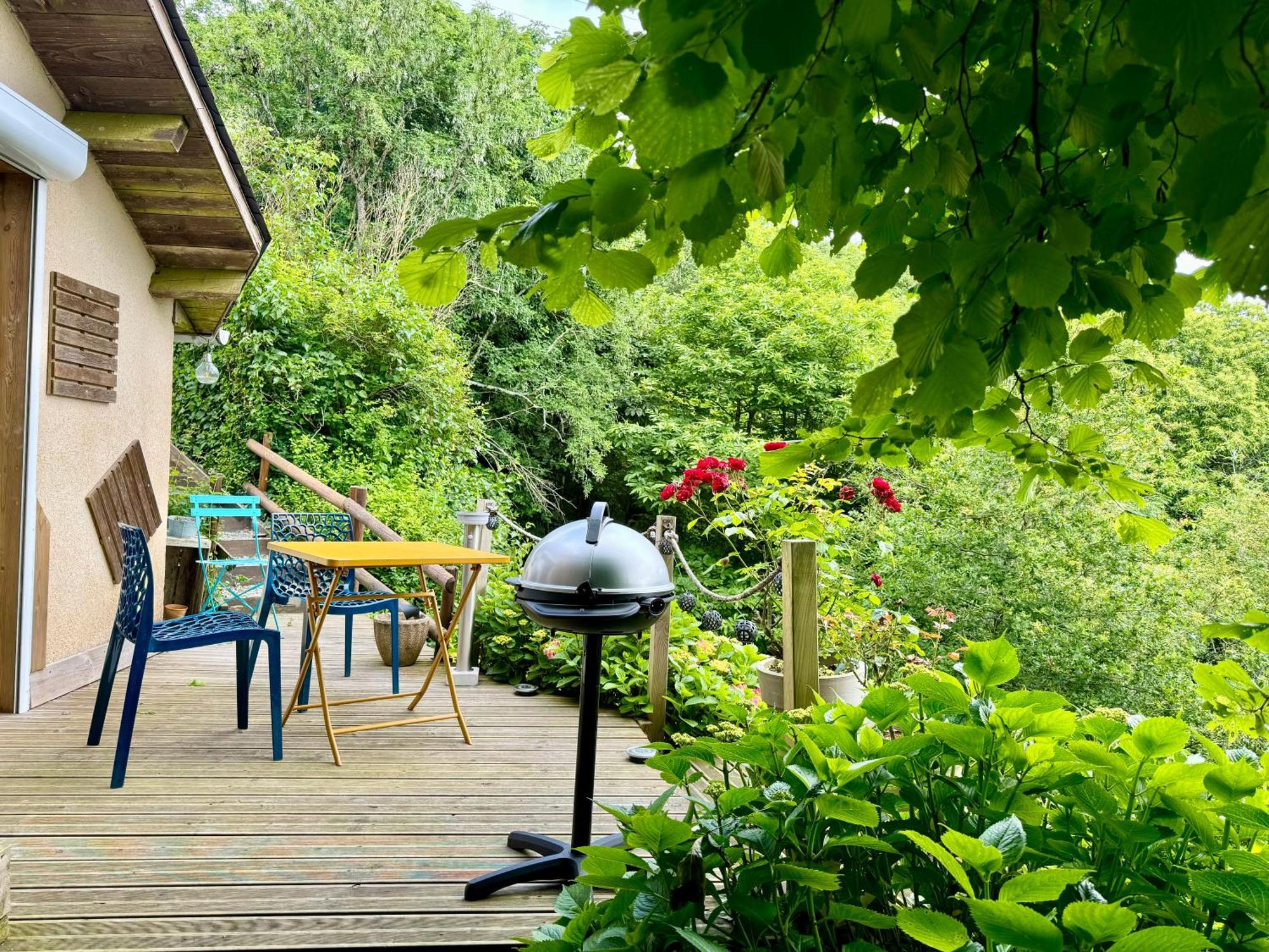 La Chambre D Hotes De Marie Independante Et Sa Terrasse Avec Vue Panoramique Proche Alpes Mancelles Hotel Sillé-le-Guillaume Екстериор снимка